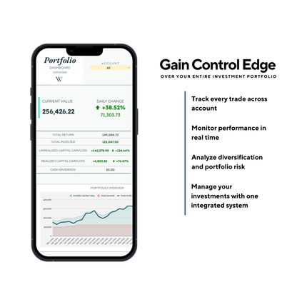 Stock & Crypto Investment Tracker | Portfolio Dashboard & Trade Tracker